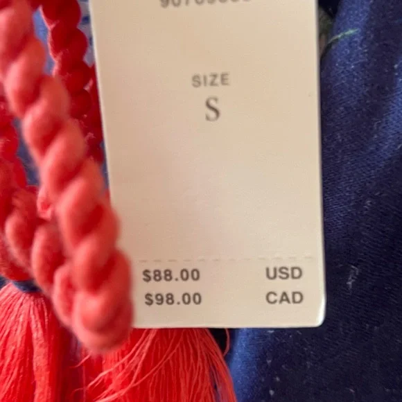 Super chic Anthropologie NWT Set Linen blend generously sized SM top & pants - Picture 7 of 16